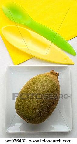 Kiwi and plastic cutlery View Large Photo Image Stock Image - Kiwi and plastic cutlery. Fotosearch