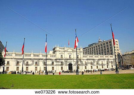 La Moneda presidential palace, Santiago de Chile. Chile View Large Photo Image Stock Photograph - La Moneda presidential palace, Santiago de Chile. Chile. Fotosearch