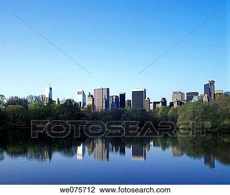 LAKE CENTRAL PARK. MIDTOWN SKYLINE. MANHATTAN NEW YORK. USA View Large Photo Image Stock Image - LAKE CENTRAL PARK. MIDTOWN SKYLINE. MANHATTAN NEW YORK. USA. Fotosearch