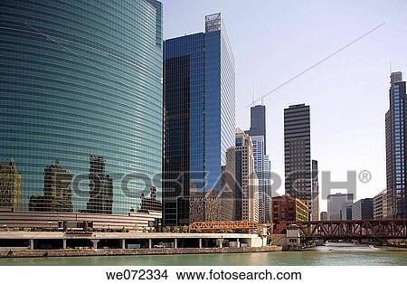 Picture - LOOP CHICAGO. ILLINOIS. USA. Fotosearch