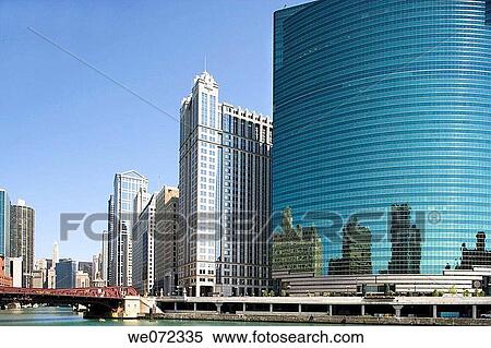 LOOP CHICAGO. ILLINOIS. USA View Large Photo Image Stock Photography - LOOP CHICAGO. ILLINOIS. USA. Fotosearch