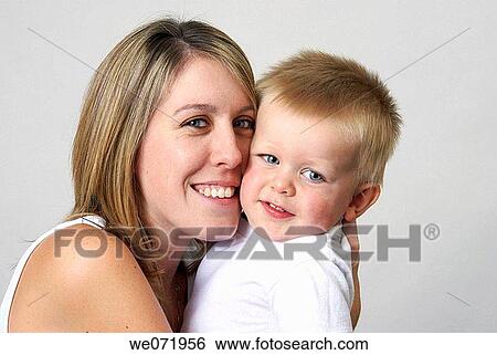 Loving mother and son View Large Photo Image Stock Photograph - Loving mother and son. Fotosearch