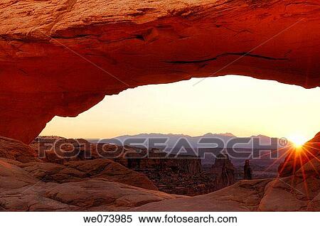 Mesa Arch, Canyonlands National Park, Utah, USA View Large Photo Image Stock Photography - Mesa Arch, Canyonlands National Park, Utah, USA. Fotosearch