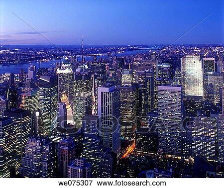 MIDTOWN SKYLINE. MANHATTAN. NEW YORK. USA View Large Photo Image Stock Photo - MIDTOWN SKYLINE. MANHATTAN. NEW YORK. USA. Fotosearch