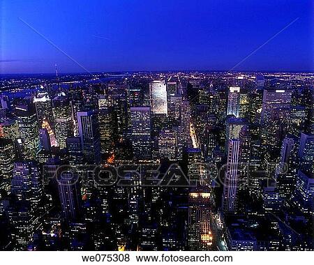 MIDTOWN SKYLINE. MANHATTAN. NEW YORK. USA View Large Photo Image Stock Photo - MIDTOWN SKYLINE. MANHATTAN. NEW YORK. USA. Fotosearch