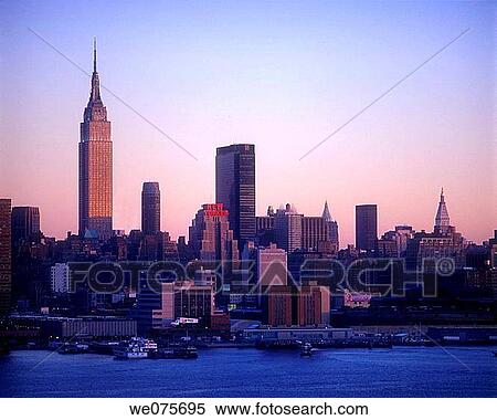 MIDTOWN SKYLINE. MANHATTAN NEW YORK. USA View Large Photo Image Stock Photography - MIDTOWN SKYLINE. MANHATTAN NEW YORK. USA. Fotosearch