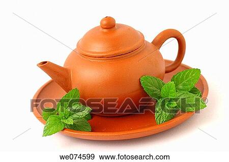 Mint infusion View Large Photo Image Stock Photo - Mint infusion. Fotosearch