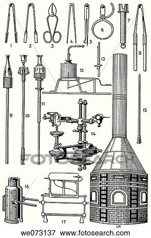 Old glass work tools View Large Photo Image Stock Photo - Old glass work tools. Fotosearch