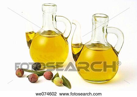 Stock Image - Olive oil. Fotosearch