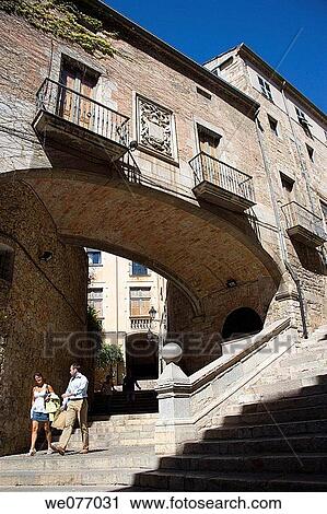 Stock Image - Palau Agullana, Girona. Catalonia, Spain. Fotosearch