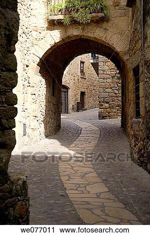 Pals. Baix Emporda, Girona province, Catalonia, Spain View Large Photo Image Stock Image - Pals. Baix Emporda, Girona province, Catalonia, Spain. Fotosearch