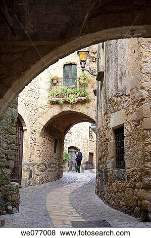 Stock Photo - Pals. Baix Emporda, Girona province, Catalonia, Spain. Fotosearch