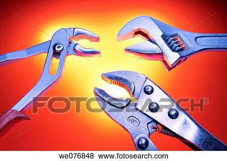 Plier and Spanners View Large Photo Image Stock Photo - Plier and Spanners. Fotosearch