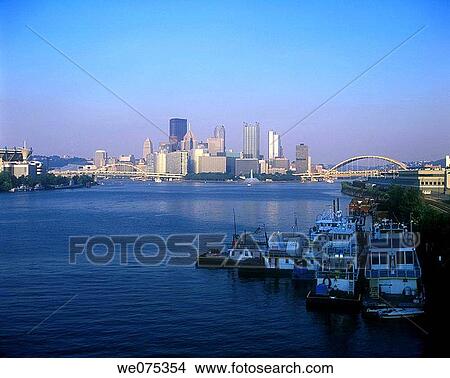 POINT DOWNTOWN SKYLINE PITTSBURGH. PENNSYLVANIA. USA View Large Photo Image Picture - POINT DOWNTOWN SKYLINE PITTSBURGH. PENNSYLVANIA. USA. Fotosearch