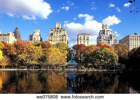 POND CENTRAL PARK. MANHATTAN NEW YORK. USA View Large Photo Image Stock Photo - POND CENTRAL PARK. MANHATTAN NEW YORK. USA. Fotosearch