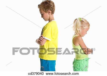 Portrait of brother and sister View Large Photo Image Stock Image - Portrait of brother and sister. Fotosearch