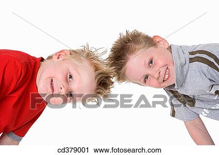 Portrait of two boys View Large Photo Image Stock Image - Portrait of two boys. Fotosearch
