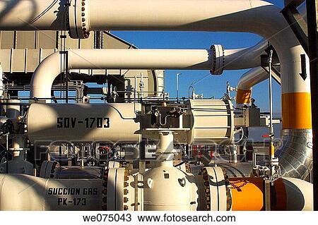 Stock Image - Power plant, Mexico. Fotosearch