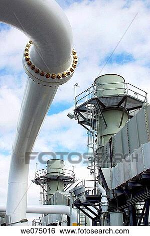 Power plant, Mexico View Large Photo Image Stock Photograph - Power plant, Mexico. Fotosearch
