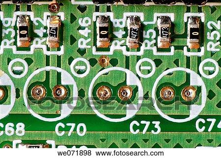 Printed circuit board View Large Photo Image Stock Photo - Printed circuit board. Fotosearch