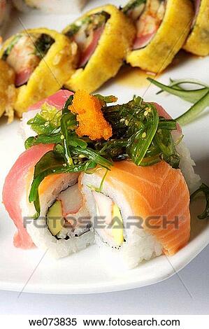 Stock Photography - Rainbow Roll. Fotosearch