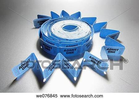 Reel of Movie Tickets View Large Photo Image Stock Photography - Reel of Movie Tickets. Fotosearch