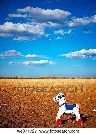 Rocking horse View Large Photo Image Stock Photo - Rocking horse. Fotosearch