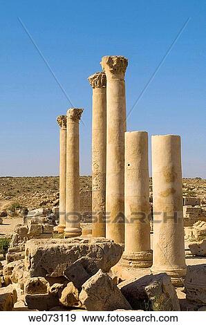Sabratha Roman site, Tripolitania, Libya. View Large Photo Image Stock Photo - Sabratha Roman site, Tripolitania, Libya.. Fotosearch