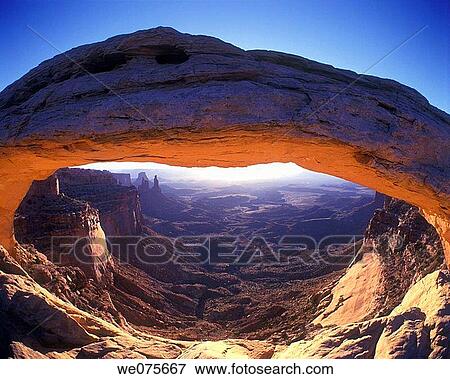 SCENIC MESA ARCH. CANYONLANDS. NATIONAL PARK. UTAH. USA View Large Photo Image Stock Photo - SCENIC MESA ARCH. CANYONLANDS. NATIONAL PARK. UTAH. USA. Fotosearch