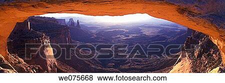 SCENIC MESA ARCH. CANYONLANDS. NATIONAL PARK. UTAH. USA View Large Photo Image Stock Photo - SCENIC MESA ARCH. CANYONLANDS. NATIONAL PARK. UTAH. USA. Fotosearch