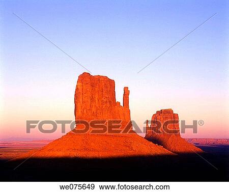 SCENIC MITTENS. MONUMENT VALLEY. NAVAJO TRIBAL PARK. ARIZONA. USA View Large Photo Image Stock Photo - SCENIC MITTENS. MONUMENT VALLEY. NAVAJO TRIBAL PARK. ARIZONA. USA. Fotosearch