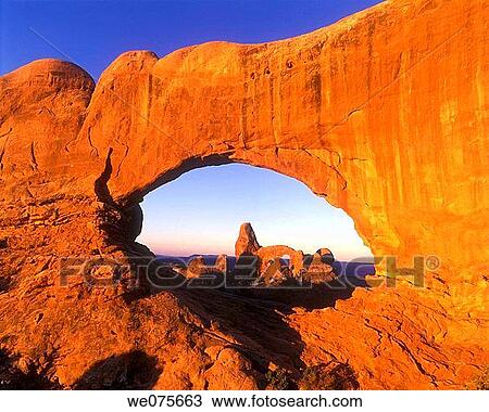 SCENIC NORTH WINDOW. ARCHES NATIONAL PARK. UTAH. USA View Large Photo Image Stock Image - SCENIC NORTH WINDOW. ARCHES NATIONAL PARK. UTAH. USA. Fotosearch