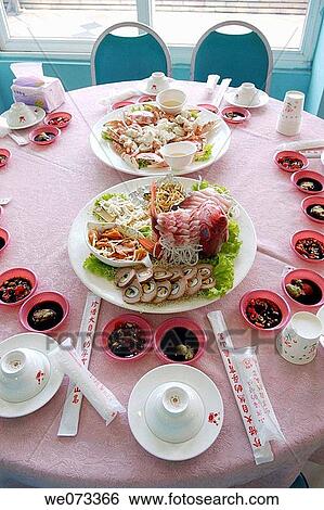 Seafood restaurant: crab, fish, soya sauce. East coast of Taiwan, China View Large Photo Image Stock Photograph - Seafood restaurant: crab, fish, soya sauce. East coast of Taiwan, China. Fotosearch