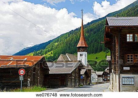 Small town in Switzerland View Large Photo Image Stock Photo - Small town in Switzerland. Fotosearch