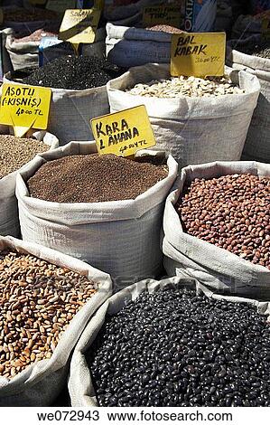 Spice bazaar, Istanbul, Turkey View Large Photo Image Stock Image - Spice bazaar, Istanbul, Turkey. Fotosearch