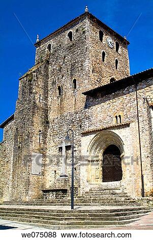 St. Mary's Basilica, Llanes. Asturias, Spain View Large Photo Image Stock Photo - St. Mary's Basilica, Llanes. Asturias, Spain. Fotosearch