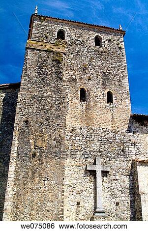 St. Mary's Basilica, Llanes. Asturias, Spain View Large Photo Image Stock Photograph - St. Mary's Basilica, Llanes. Asturias, Spain. Fotosearch