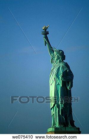 STATUE OF LIBERTY. NEW YORK HARBOR. NEW YORK. USA View Large Photo Image Stock Image - STATUE OF LIBERTY. NEW YORK HARBOR. NEW YORK. USA. Fotosearch