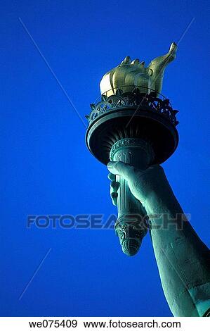 STATUE OF LIBERTY. NEW YORK HARBOR. NEW YORK. USA View Large Photo Image Stock Photo - STATUE OF LIBERTY. NEW YORK HARBOR. NEW YORK. USA. Fotosearch