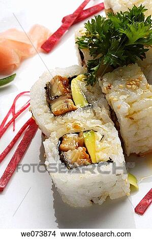 Sushi roll View Large Photo Image Picture - Sushi roll. Fotosearch