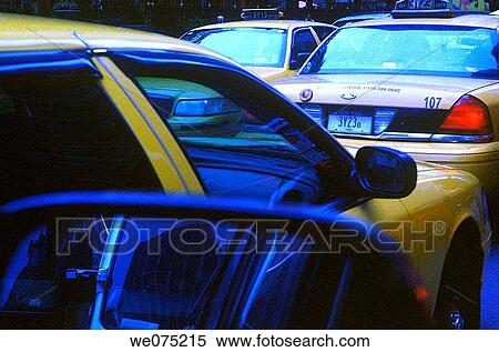 TAXI CABS 7TH AVENUE. MIDTOWN MANHATTAN. NEW YORK. USA View Large Photo Image Stock Photography - TAXI CABS 7TH AVENUE. MIDTOWN MANHATTAN. NEW YORK. USA. Fotosearch