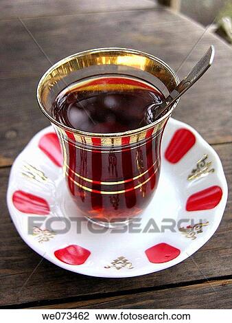 Tuskish tea View Large Photo Image Stock Image - Tuskish tea. Fotosearch