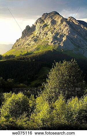 Untzillatz mountain. Urkiola National Park. Vizcaya province. Spain. View Large Photo Image Stock Photograph - Untzillatz mountain. Urkiola National Park. Vizcaya province. Spain.. Fotosearch