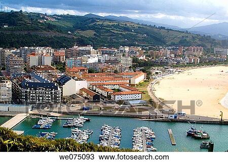 View of Laredo from La Caracola viewpoint. Laredo. Cantabria. Spain. View Large Photo Image Stock Image - View of Laredo from La Caracola viewpoint. Laredo. Cantabria. Spain.. Fotosearch