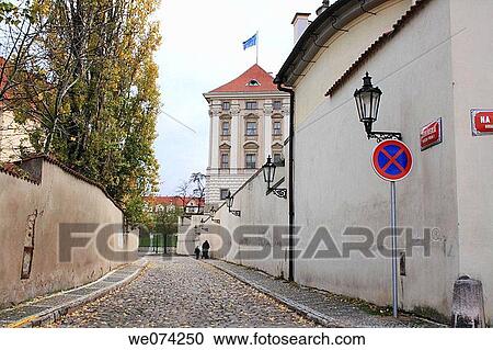 View of the Cernin Palace walking up from the Deer Park along Cerninske west of the Prague Castle. Cernin Palace is now Ministry of Foreign Affairs. Italian architecture. Czech Republic View Large Photo Image Stock Image - View of the Cernin Palace walking up from the Deer Park along Cerninske west of the Prague Castle. Cernin Palace is now Ministry of Foreign Affairs. Italian architecture. Czech Republic. Fotosearch