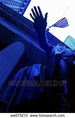 WASHINGTON STATUE. FEDERAL HALL WALL. STREET MANHATTAN. NEW YORK. USA View Large Photo Image Stock Image - WASHINGTON STATUE. FEDERAL HALL WALL. STREET MANHATTAN. NEW YORK. USA. Fotosearch