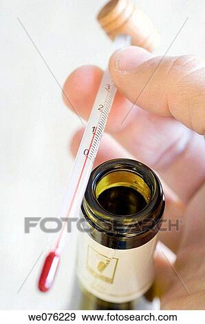 Wine thermometer View Large Photo Image Stock Photo - Wine thermometer. Fotosearch