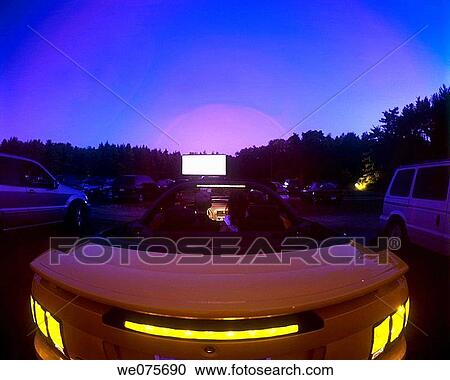 YOUNG COUPLE FORD. MUSTANG CONVERTIBLE. DRIVE IN THEATER. USA View Large Photo Image Stock Image - YOUNG COUPLE FORD. MUSTANG CONVERTIBLE. DRIVE IN THEATER. USA. Fotosearch