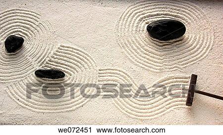 Zen garden View Large Photo Image Stock Image - Zen garden. Fotosearch