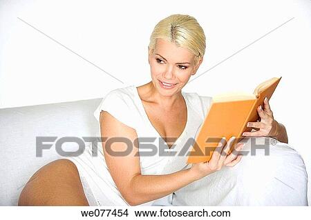 absent-mindedness, book, blond, Absent-minded View Large Photo Image Picture - absent-mindedness, book, blond, Absent-minded. Fotosearch